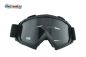 Preview: Lunettes de moto-cross MXG, noir réfléchissant