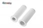 Preview: Poignées en caoutchouc bombé blanc MZ RT125 ES 125 150 175 250 1.qualité