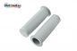 Preview: Lenkergriffgummi - Set für SIMSON SR1 SR2 KR50 Spatz ballig, grau, Standartqualität