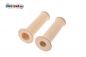 Preview: Jeu 2 poignées de guidon beige MZ SIMSON IWL