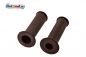 Preview: Paire de caoutchouc de guidon MZ ES 125 150 175 250 300 profil moleté brun 1.qualité
