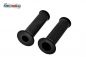 Preview: Paire de caoutchoucs de guidon pour MZ ES 125 150 175 250 300, profil moleté noir 1.qualité