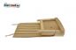 Preview: Siège complet beige side-car Superelastik avec cadre en bois