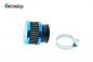 Preview: Sportluftfilter hellblau 40-42mm, flach, Restposten