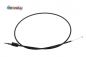 Preview: Câble accélérateur noir MZ ETS125 150 250 ,cocotte double ,cintre plat