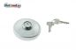 Preview: Bouchon de réservoir aluminium SIMSON avec serrure PRODUCTION ALLEMANDE