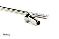 Rayon +  écrou acier inox Trèfle M4 148mm  MZ ES ETS TS ETZ