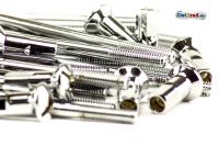 Preview: Jeu de rayons Kleeblatt inox M4 148mm MZ ES ETS TS ETZ